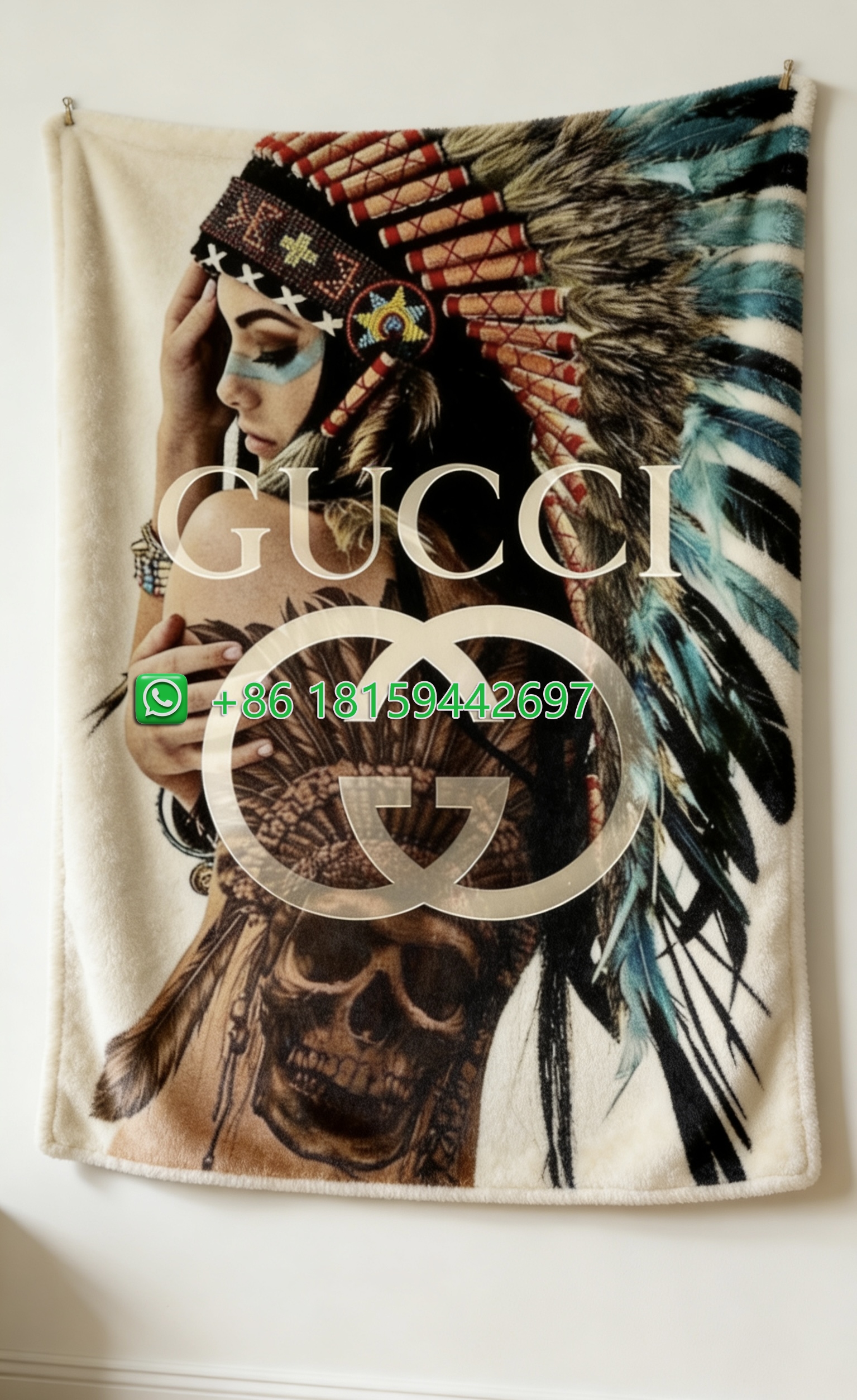 Gucci Throw Blankets